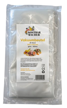 KOSTBARMACHER Vakuumbeutel  gerippt 90MY, 25 Stk.