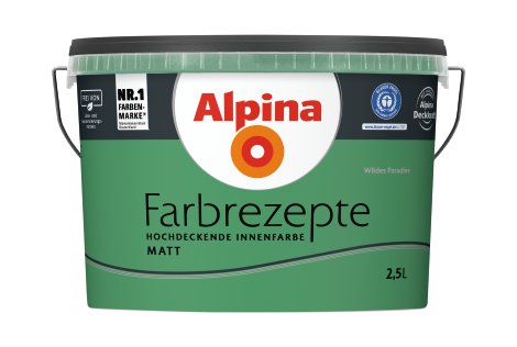ALPINA Farbrezepte Wildes Paradies 2,5 l