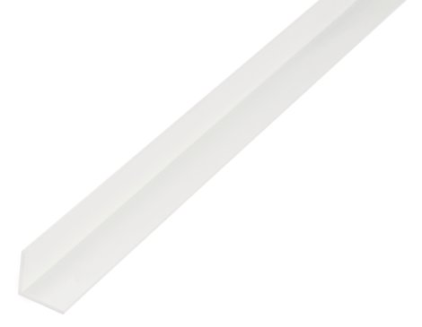 ALBERTS Winkelprofil Weiß 1 m, 15x15x1,2 mm