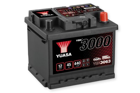 Yuasa Starterbatterie YBX3063 12V 45Ah