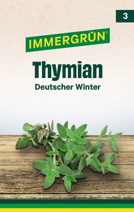 IMMERGRÜN Tütensamen Thymian Deutscher Winter