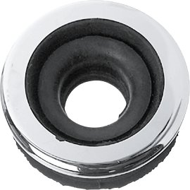 CORNAT Universal-Spülrohrverbinder mit Chrom-Zierrosette ø 55 mm/Innen-ø 28 /32/44 mm