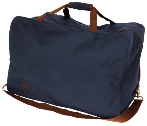 Deckentasche Milano 68x36x46 cm, Navy/caramel
