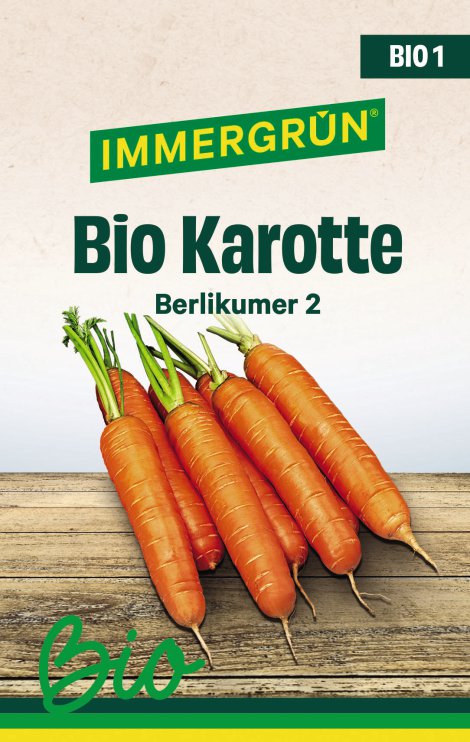 IMMERGRÜN Tütensamen BIO Karotte Berlicum 2