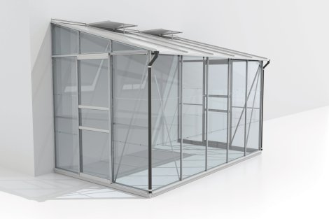 VITAVIA Anlehngewächshaus Osiris 6500 ESG 3 mm