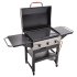 CHAR BROIL Grillplatten-Gasgrill Griddle 3400 Schwarz