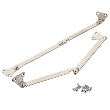 SUKI Klappenhalter vernickelt Links/Rechts 200 mm 2 Stk.