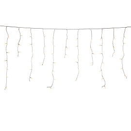 LED-Lichtervorhang Outdoor Eisregen Solar 200 Dioden BSF FB