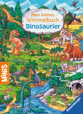 RAVENSBURGER Buch Mein kleines Wimmelbuch Dinosaurier