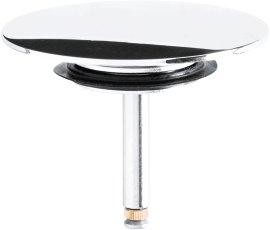 CORNAT Excenter-Ventilkegel ø 74,5 mm, Messing/ABS verchromt