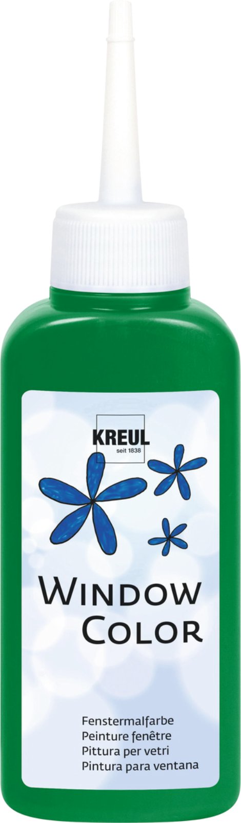 KREUL Fenstermalfarbe Maigrün 80 ml