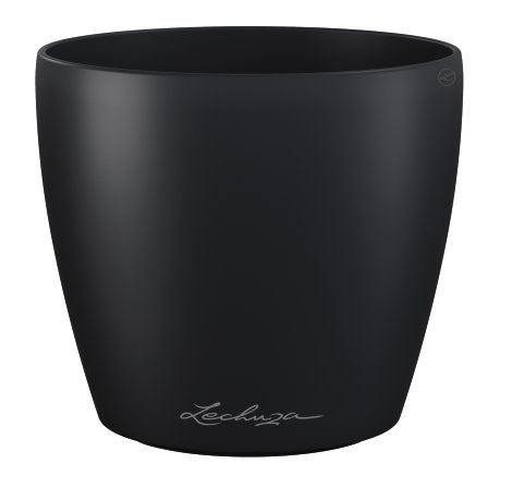 LECHUZA Pflanzgefäß Classico Color Deco Mini Schiefergrau 12