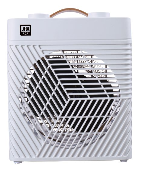 SHX Heizlüfter mit Thermostat 2000 W, Weiß