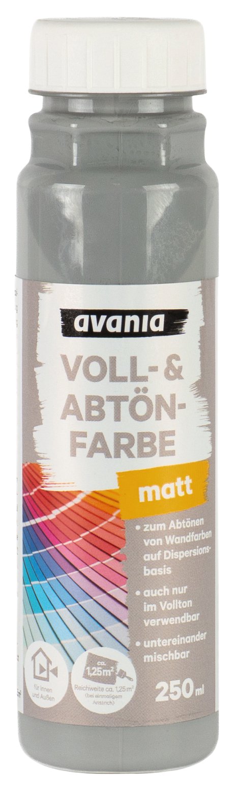 AVANIA Vollton- und Abtönfarbe Perlgrau 250 ml