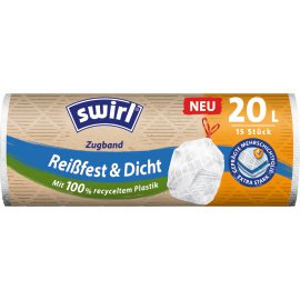 SWIRL Müllbeutel mit Zuziehband