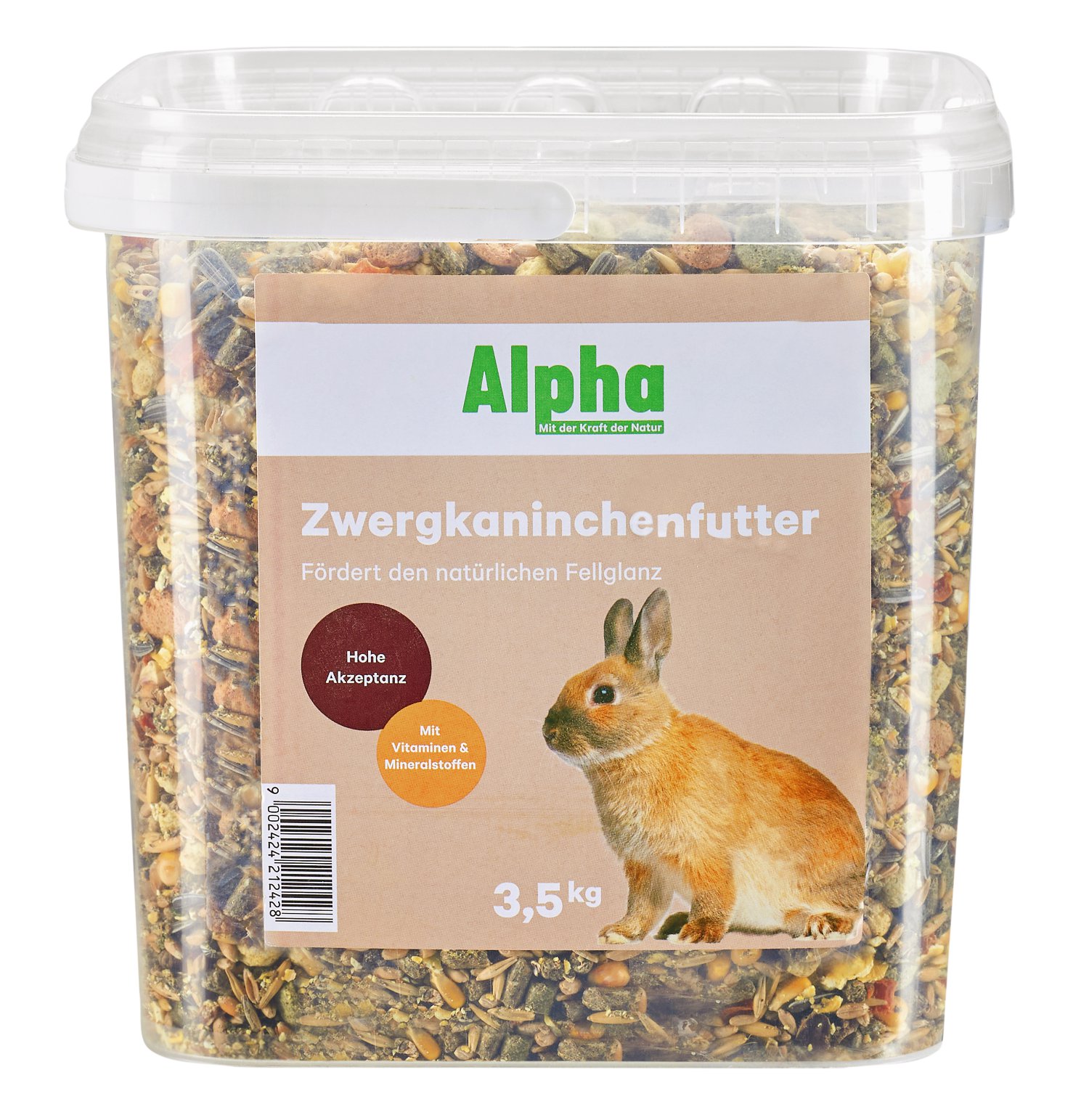 ALPHA Zwergkaninchenfutter 3,5 kg