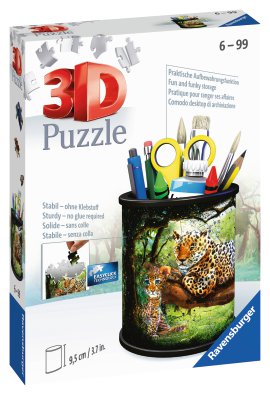 RAVENSBURGER Puzzle Utensilo Raubkatzen
