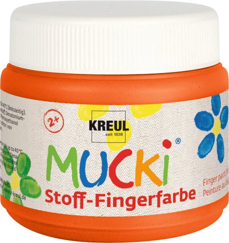 KREUL Stofffingerfarbe Orange 150 ml