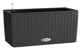 LECHUZA Pflanzkasten Balconera Cottage Granit