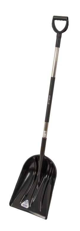 OFFNER Kunststoffschaufel Universal Alu mit Stiel und D-Griff