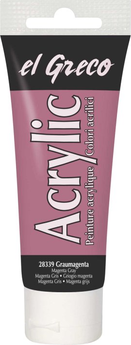 KREUL Acrylfarbe el Greco Graumagenta