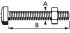 SUKI Linsenschraube verzinkt 4.6 PH1 DIN7985 M3x10 mm 150 Stk.