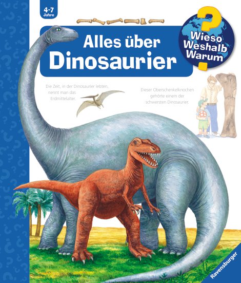 RAVENSBURGER Buch Alles über Dinosaurier