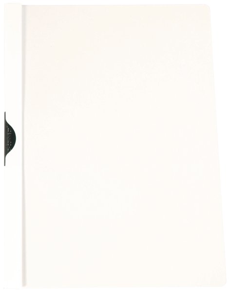 Q-CONNECT Clip-Mappe A4 für 30 Blatt Weiß