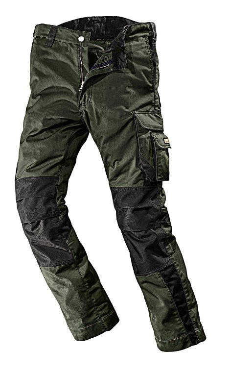 WERKSTOFF Bundhose Worxtar Oliv/Schwarz 54