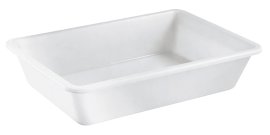 Kasten Wände Schräg Weiß 12 l