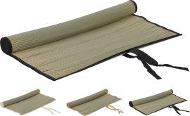 Strandmatte Stoh 60x180 cm