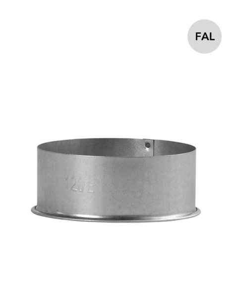 BERTRAMS Mauerkapsel feueraluminiert ø 130 mm