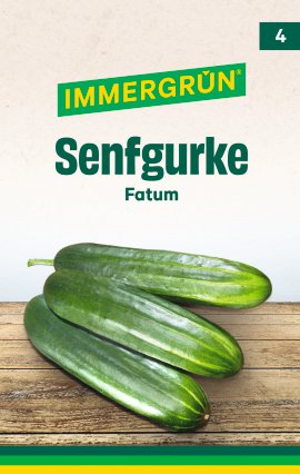 IMMERGRÜN Tütensamen Senfgurke Fatum