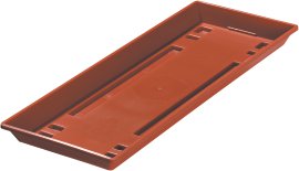 GELI Untersetzer Blumenkasten Standard Terrakotta 40 cm