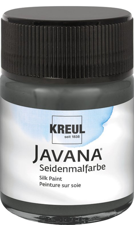 KREUL Seidenmalfarbe Schwarz 50 ml