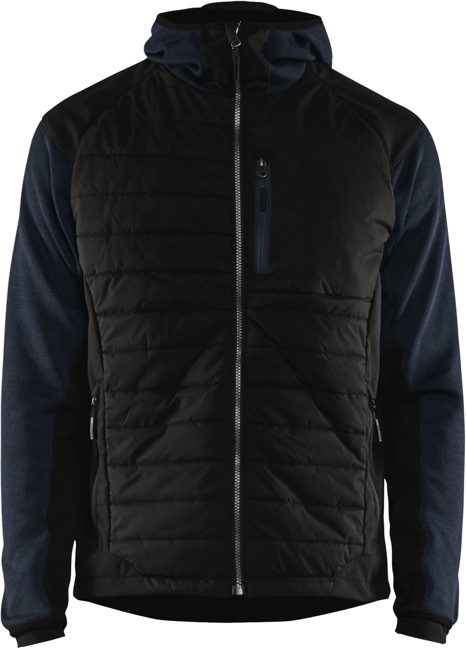 BLÅKLÄDER Hybridjacke dunkel-marineblau/schwarz
