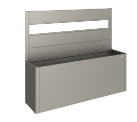 BIOHORT Sichtschutz für Belvedere + AC-GL, quarzgrau-metallic