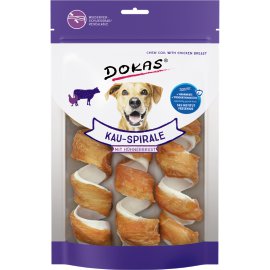 DOKAS Hundesnack Kauspirale Hühnchenbrust 110 g