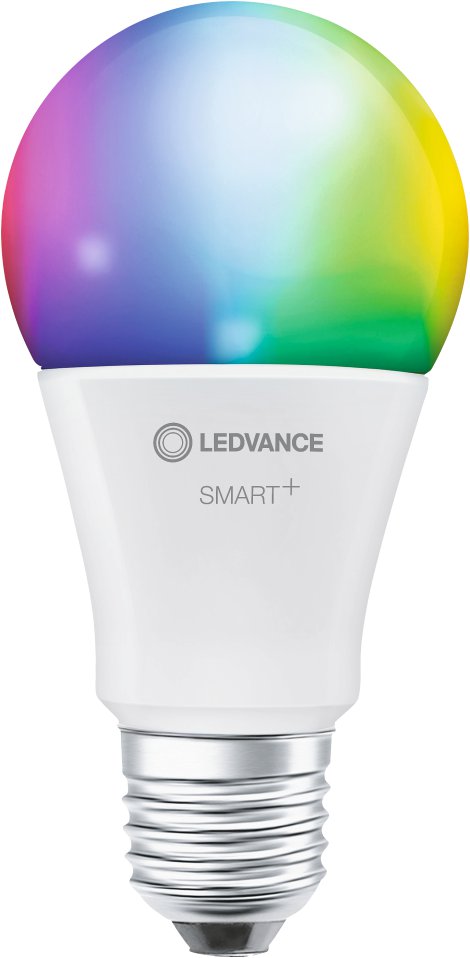 LEDVANCE Wifi-SMART+Classic LED-Lampe E27 RGBW Multicolor EX 60W 9W/2700-6500K