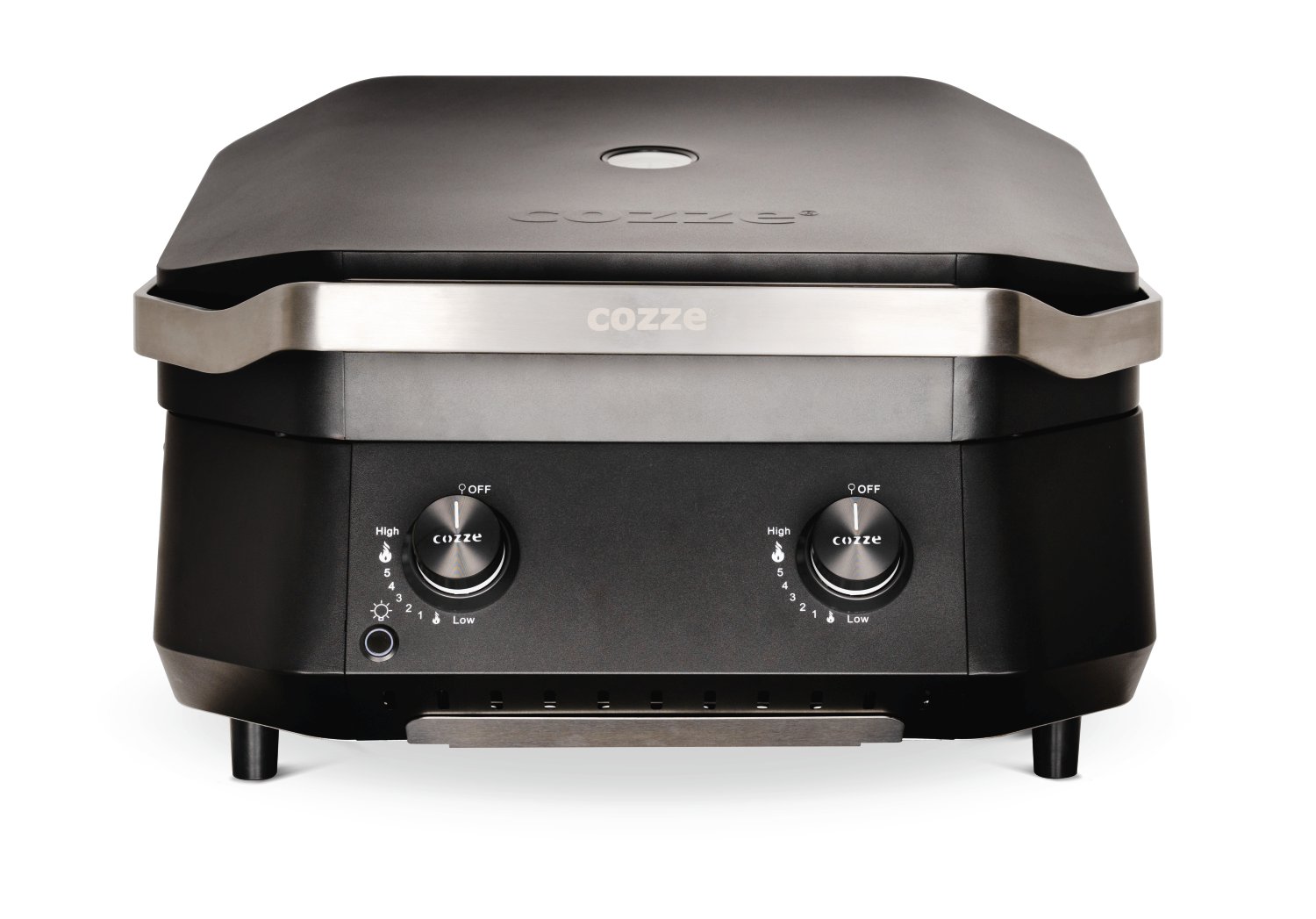 COZZE® Gas Plancha-Grill G-500 inkl. Regler & Schlauch 50 m