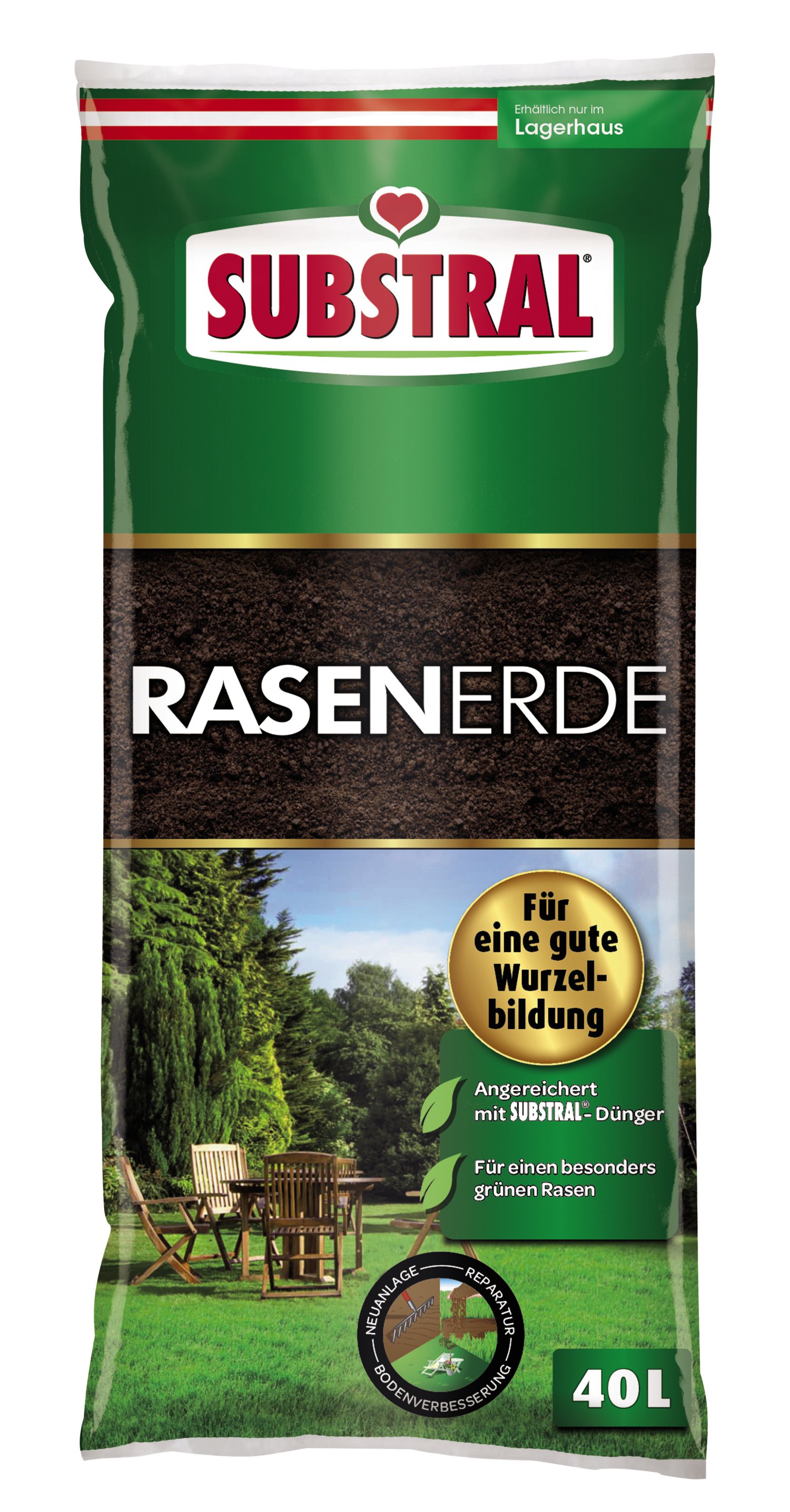 SUBSTRAL Rasenerde Exklusiv 40 l