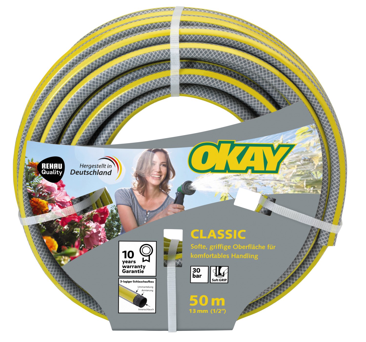 OKAY Gartenschlauch classic 1/2" 50 m