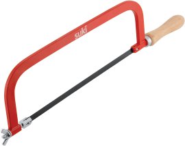 SUKI Metallsägebogen Stahl Holzheft 300 mm