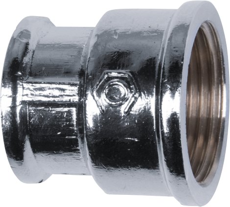 CORNAT Reduziermuffe Chrom 1/2" IG 3/8" IG