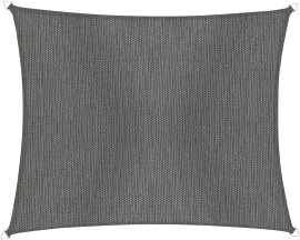 WINDHAGER Sonnensegel CANNES rechteckig Anthrazit 4x5 m