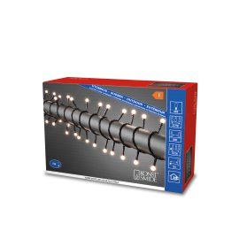 LED-Außenlichterkette Globe 160 Dioden 24 V Warmweiß