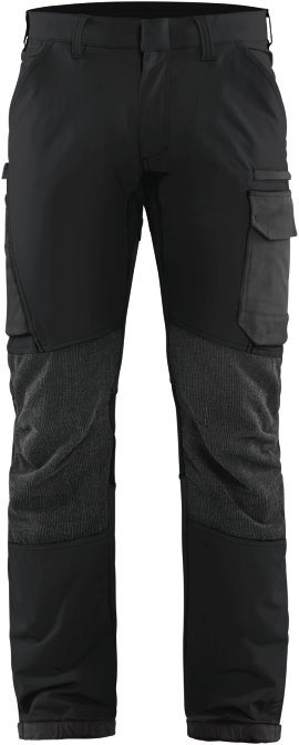 BLÅKLÄDER Service Arbeitshose 4-Wege-Stretch Schwarz/Dunkelgrau C50