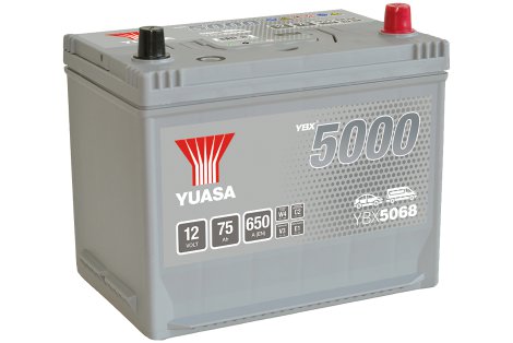 Yuasa Starterbatterie YBX5068 12V