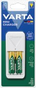 VARTA Ladegerät Mini inkl 2 Stk. Akkus mit 2100mAh