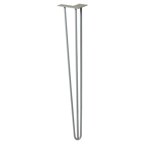 WAGNER Möbel-Designfuß Hairpin Dunkelgrau 710 mm